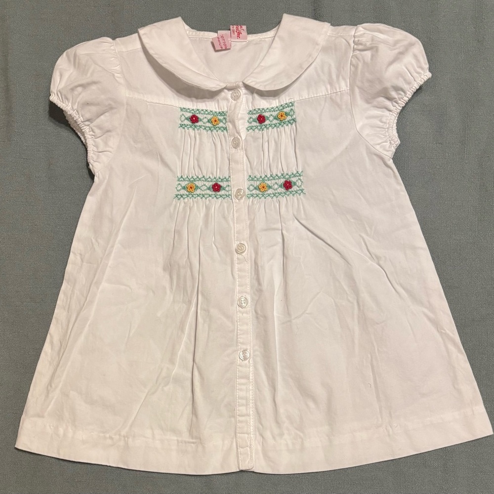 Orient Express Embroidered Girls Dress
